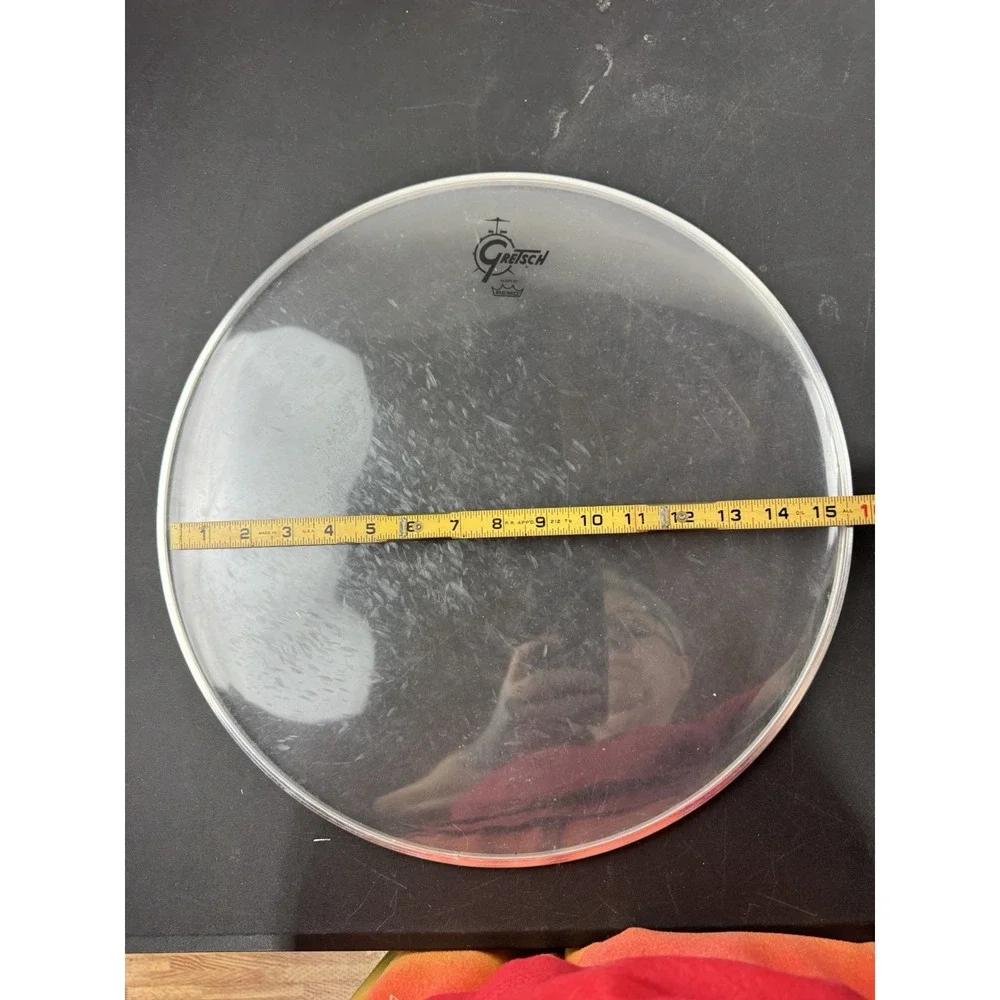 set of 4 Drum Heads Gretsch Heads by‎ Remo 15, 14, 12, and 10 inches